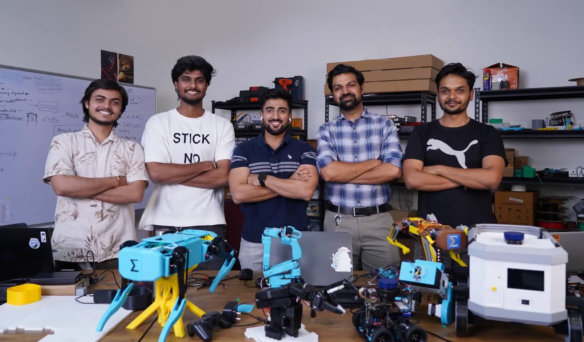 The Resident Robotics technical team