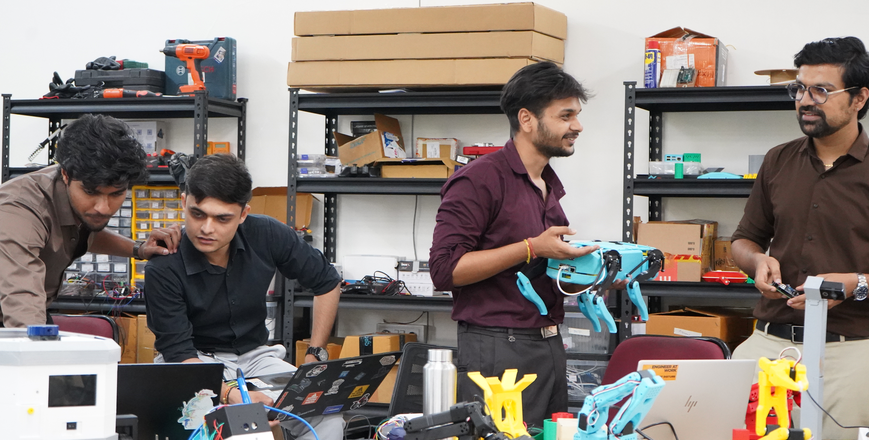 My Equation robotics workshop